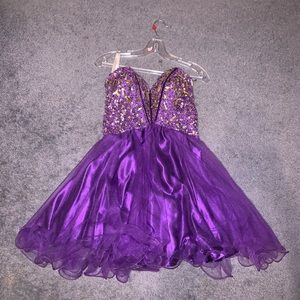 Homecoming puffy dress